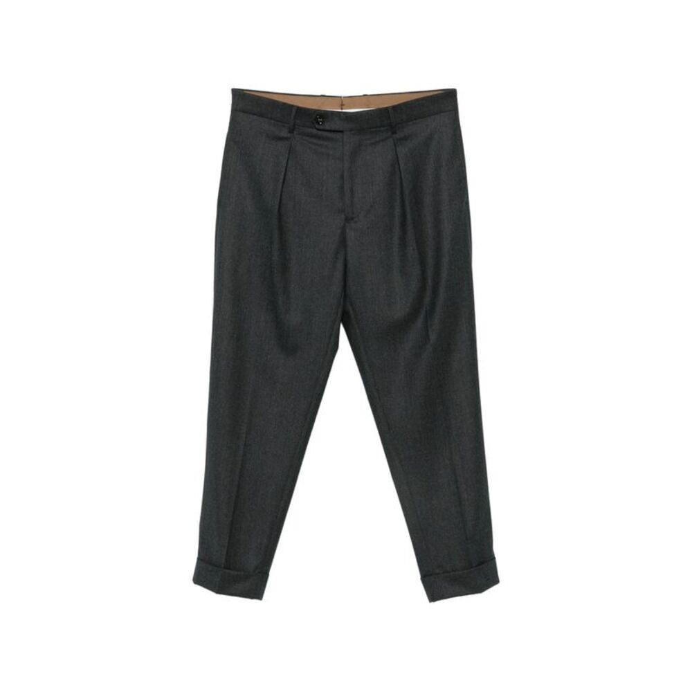 Berwich Grey Trousers - Tailored Trousers Men